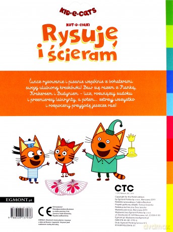Rysuję i ścieram. Kot-o-ciaki [KSIĄŻKA]