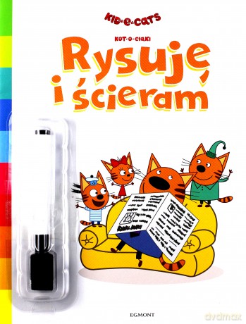 Rysuję i ścieram. Kot-o-ciaki [KSIĄŻKA]