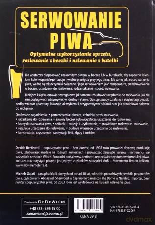 Serwowanie piwa - Davide Bertinotti, Michele Galati [KSIĄŻKA]