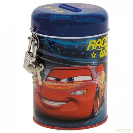 Skarbonka z kłódką Cars 43 [KSIĄŻKA]