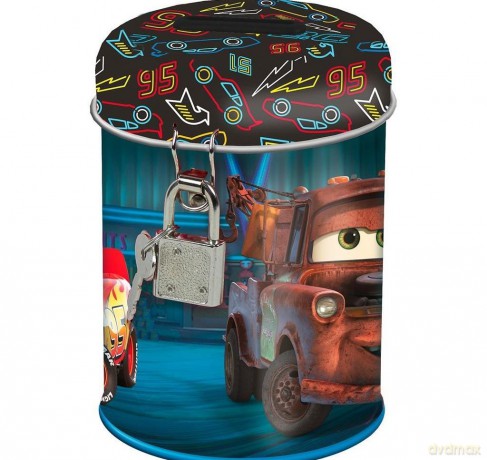 Skarbonka z kłódką Cars 45 [KSIĄŻKA]
