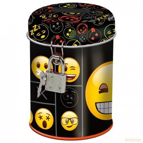 Skarbonka z kłódką Emoji 11 [KSIĄŻKA]