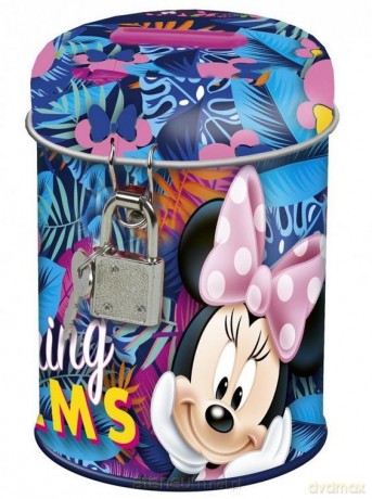 Skarbonka z kłódką Minnie 22 [KSIĄŻKA]