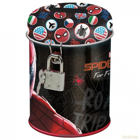 Skarbonka z kłódką Spider-Man 13 [KSIĄŻKA]