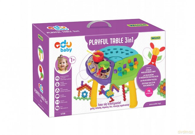 Stolik Playful 3w1