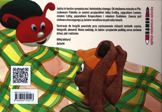 Stonoga Jadzia i przyjaciele - Barbara Szelągowska [KSIĄŻKA]