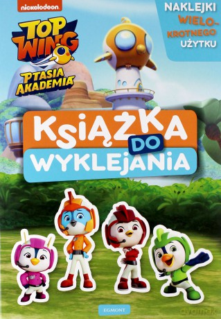 Top Wing. Ptasia Akademia. Książka do wyklejania [KSIĄŻKA]