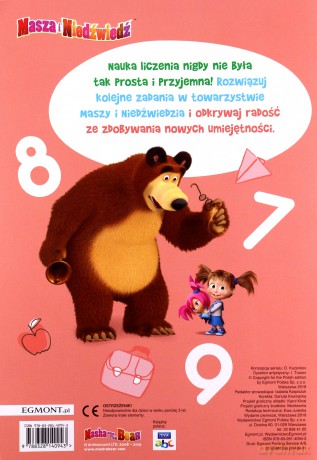 Uczę się... liczyć. Masza i Niedźwiedź [KSIĄŻKA]