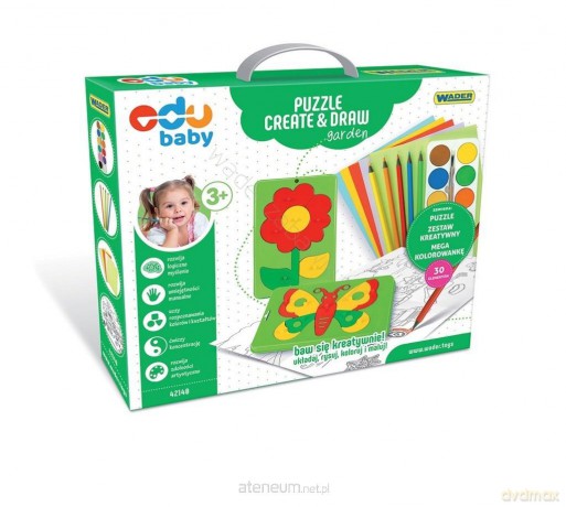 WADER Create&Draw - Ogród [PUZZLE]