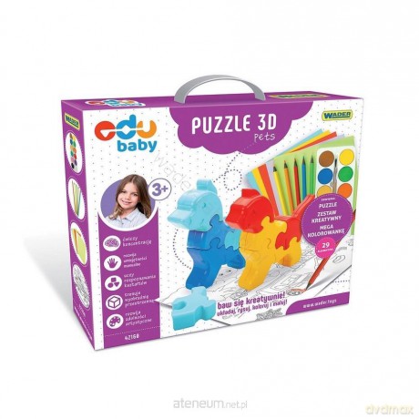 WADER Zoo Puzzle 3D Pets [PUZZLE]