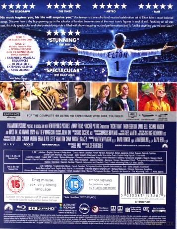 Rocketman [Blu-Ray 4K]+[Blu-Ray]