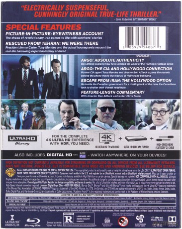 Operacja Argo [Blu-Ray 4K]+[Blu-Ray]