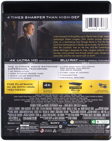 Anioły i demony [Blu-Ray 4K]+[Blu-Ray]