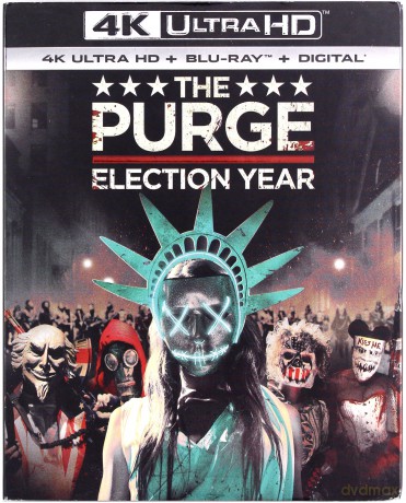 The Purge: Election Year (Noc oczyszczenia: Czas wyboru) [Blu-Ray 4K]+[Blu-Ray]