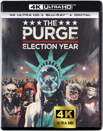 The Purge: Election Year (Noc oczyszczenia: Czas wyboru) [Blu-Ray 4K]+[Blu-Ray]