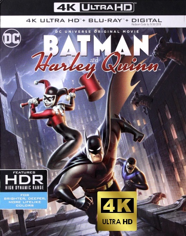 Batman and Harley Quinn [Blu-Ray 4K]+[Blu-Ray]