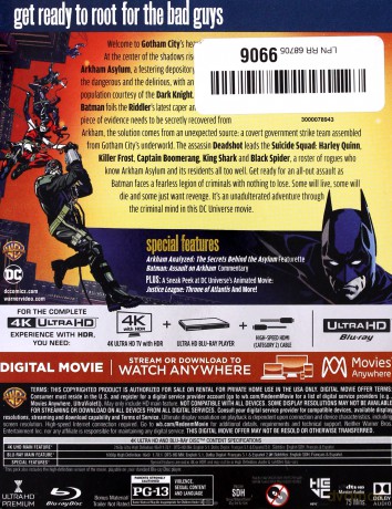 Batman: Assault on Arkham (Atak na Arkham) [Blu-Ray 4K]+[Blu-Ray]