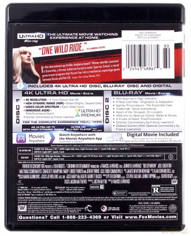 Czerwona jaskółka [Blu-Ray 4K]+[Blu-Ray]