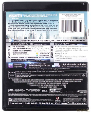 Więzień labiryntu: Lek na śmierć [Blu-Ray 4K]+[Blu-Ray]