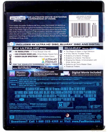 Kształt wody [Blu-Ray 4K]+[Blu-Ray]
