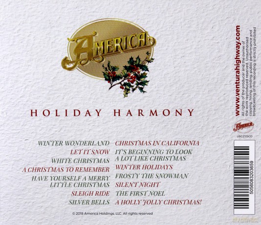America: Holiday Harmony [CD]