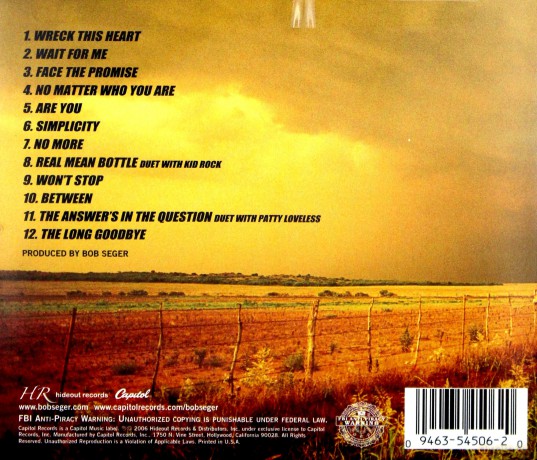 Bob Seger: Face Promise [CD]