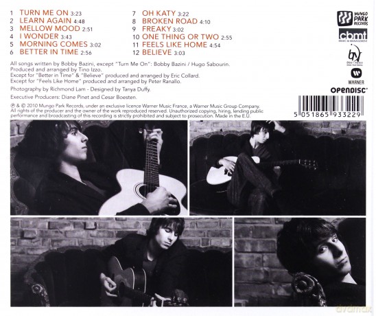 Bobby Bazini: Better In Time [CD]