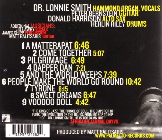 Dr Lonnie Smith: Rise Up [CD]