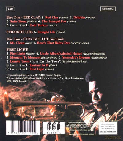 Freddie Hubbard: Red Clay / Straight Life / First [2CD]