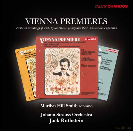Hill Smithj Strauss Orch: Vienna Premieres [CD]