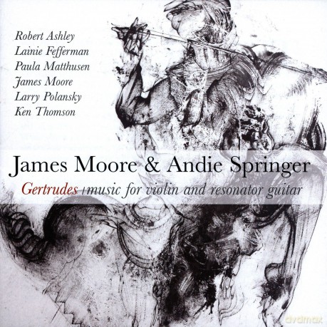 James Moore: Polansky: Gertrudes - Music For Violin And Resonator Guitar [CD]
