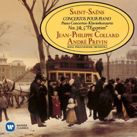 Jean - Philip Collard: Saint-Saens: Piano Concertos N5 Etc. [CD]