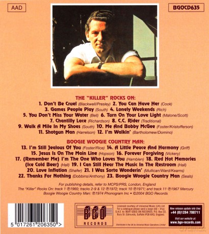 Jerry Lee Lewis: The Killer Rocks On [CD]