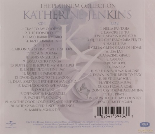 Katherine Jenkins: The Platinum Collection [2CD]