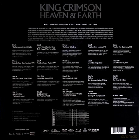 King Crimson: Heaven And Earth [25CD]