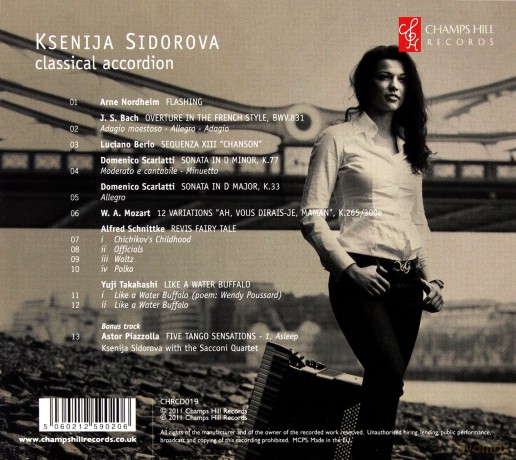 Ksenija Sidorova: Classical Accordion [CD]