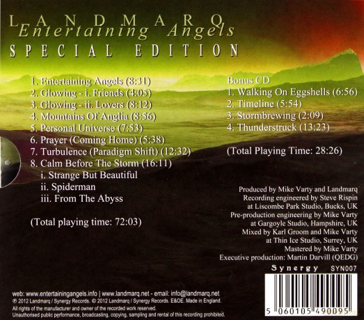 Landmarq: Entertaining Angels [2CD]
