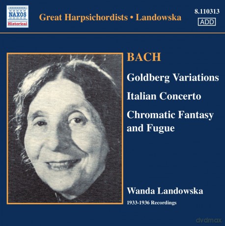 Landowska Wanda: Bachgoldberg Variations [CD]