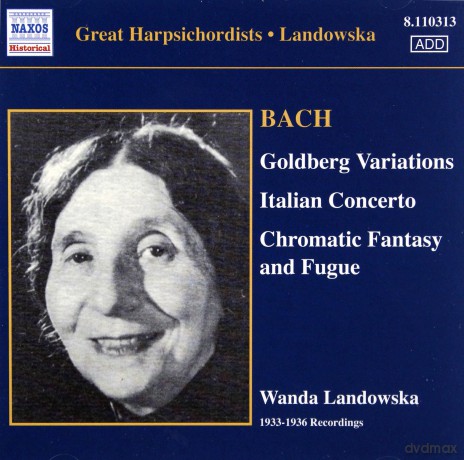 Landowska Wanda: Bachgoldberg Variations [CD]