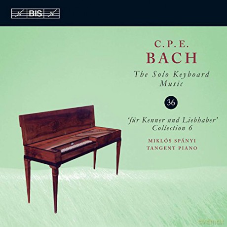 Miklos Spanyi: Carl Philipp Emanuel Bach: The Solo Keyboard Music. Vol. 36 [CD]