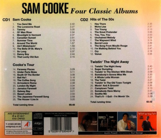 Sam Cooke: Four Classic Albums [2CD]