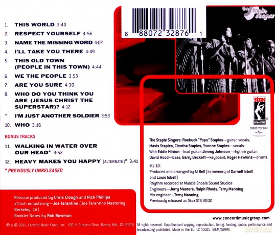 Staple Singers: Be Altitude - Respect Yourself [CD]