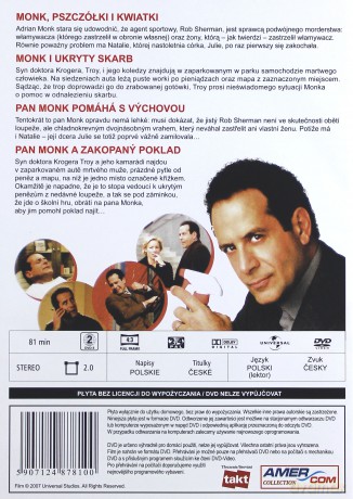 Monk 67: Monk, pszczółki i kwiatki / Monk i ukryty skarb (0) [DVD]