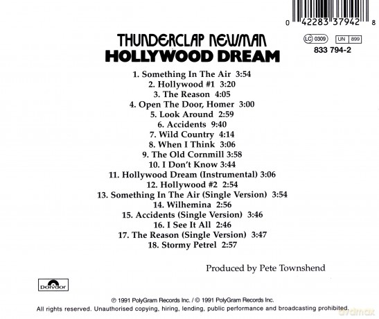 Thunderclap Newman: Hollywood Dream [CD]