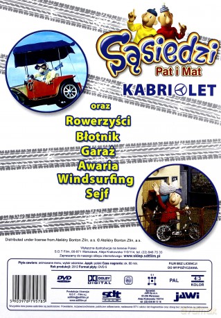 Sąsiedzi Pat i Mat: Kabriolet [DVD]