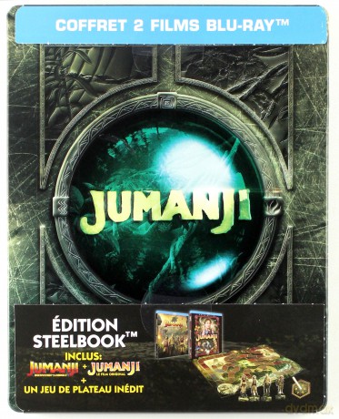 Jumanji / Jumanji: Przygoda w dżungli (steelbook) [2xBlu-Ray]