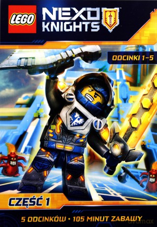 LEGO Nexo Knights 1-8 Pakiet [8DVD]