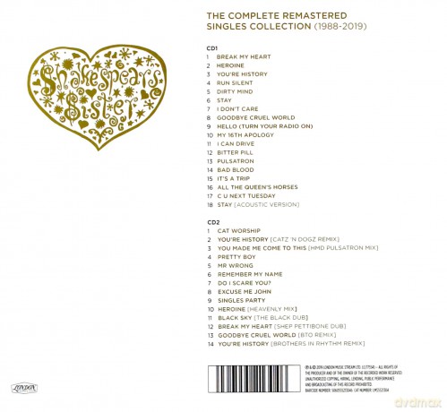 Shakespears Sister: Singles Party 1988-2019 (Deluxe) [2CD]