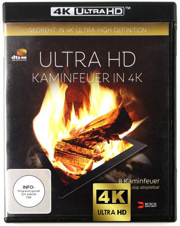 Fireplace (Kaminfeuer) [Blu-Ray 4K]