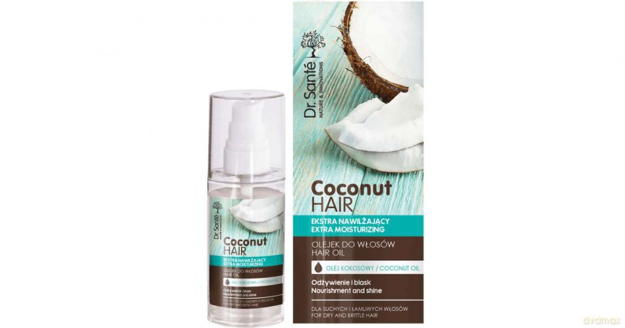 Dr.Sante Coconut Hair Olejek nawilżający do włosów suchych i łamliwych 50 ml